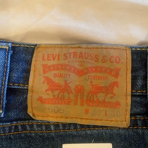 Men’s Levi’s 505 Jeans - Picture 3 of 6